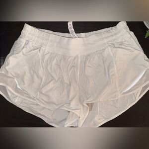 White Lululemon Shorts